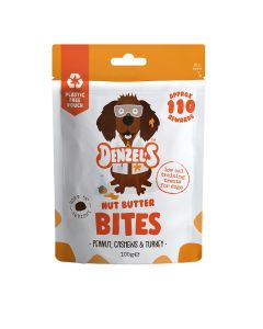 Denzel's - Nut Butter  soft 'n' squishy bites for dogs  - 10 x 100g
