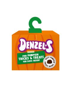 Denzel's - Halloween Pumpkin Jack-o-Lantern of Dog Treats - 15 x 50g
