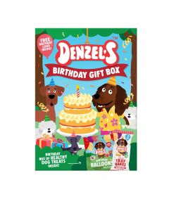 Denzel's  - Denzel's Birthday Gift Box for Dogs - 8 x 100g