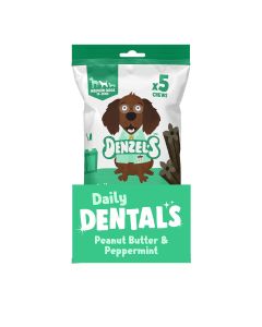 Denzel's - Daily Dentals for Medium Dogs Peanut Butter - 10 x 100g