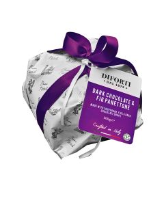 Diforti - Panettone with Dark Chocolate & Figs - 6 x 500g