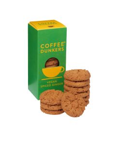 Coffee Dunkers - Vegan Spiced Ginger Coffee Dunkers - 12 x 150g