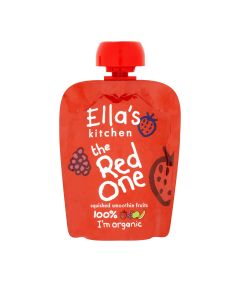 Ella's Kitchen - Smoothie Fruit - The Red One - 12 x 90g