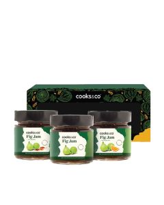 Cooks & Co - Fig Spread Gift Set (inc. Fig Spread, Spicy Fig Spread, Fig & Orange Spread) - 8 x 420g
