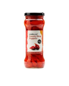 Cooks & Co - Sweety Drop Red Peppers in Brine - 6 x 235g