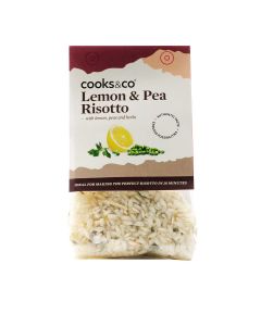 Cooks & Co - Lemon & Pea Risotto - 6 x 190g