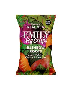 Emily Crisps - Crunchy Mixed Roots Crisps - 8 x 100g
