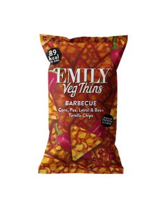 Emily Crisps - Chipotle BBQ Veg Thins Sharing Bag - 8 x 85g