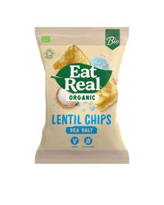Eat Real - Organic Chips - Lentil Sharing Bag - 10 x 100g