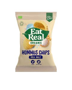 Eat Real - Organic Chips - Hummus Sharing Bag - 10 x 100g