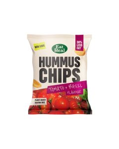 Eat Real - REALEST Tomato & Basil Hummus Chips - 18 x 45g
