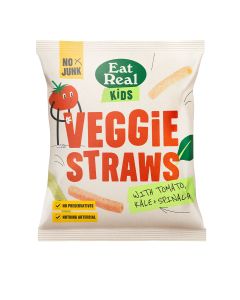 Eat Real - REALEST Kids Veggie Straws - 24 x 20g
