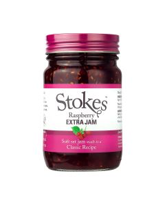Stokes - Raspberry Extra Jam - 6 x 340g