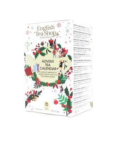 English Tea Shop - White Advent Calendar (25 Tea Bag Sachets) - 6 x 50g