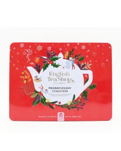 English Tea Shop - Premium Holiday Collection Red Gift Tin - 6 x 54g