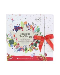 English Tea Shop - Book Style White Advent Calendar - 6 x 361g
