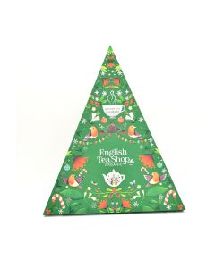 English Tea Shop - Advent Calendar Triangular Green - 6 x 50g