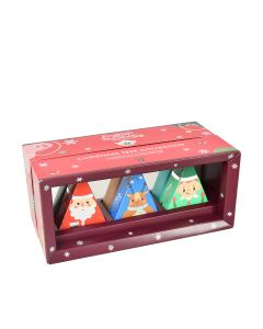 English Tea Shop - Christmas Characters Pyramid Wedge Gift Pack - 6 x 12g