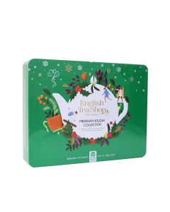 English Tea Shop - Premium Holiday Collection Green Gift Tin - 6 x 54g