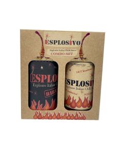 Esplosivo - Italian Chilli Sauce Gift Box (1 x Italian Chilli Sauce & 1 x Extra Hot Italian Chilli Sauce) - 7 x 560g