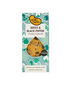 Easy Bean - Seeds & Black Pepper Chickpea Crispbread - 8 x 110g