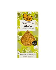 Easy Bean - Seaweed & Sesame Chickpea Crispbread - 8 x 110g