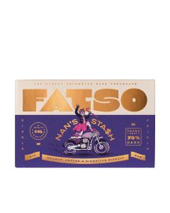 FATSO - Nan's Stash Peanut, Toffee & Digestive Biscuit  - 10 x 150g
