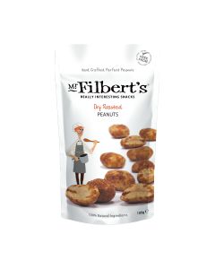 Mr Filbert's - Dry Roasted Peanuts - 12 x 100g