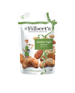 Mr Filberts - Woodland Truffle & Wild Garlic Mixed Nuts - 12 x 150g