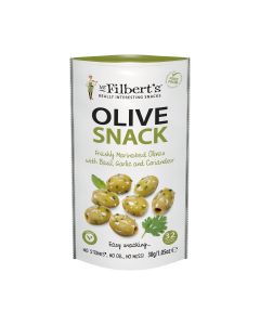 Mr Filbert's - Green Olives Basil & Coriander - 20 x 30g