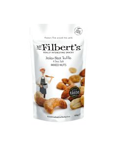 Mr Filbert's - Italian Black truffle & Sea salt Mixed Nuts - 12 x 100g
