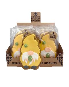 Original Biscuit Bakers - Easter Gonk Iced Biscuits - 18 x 60g