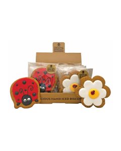 Original Biscuit Bakers - Ladybird & Flower - 16 x 55g