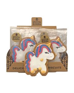 Original Biscuit Bakers - Unicorn Biscuits - 12 x 60g 