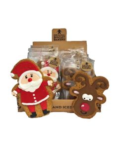 Original Biscuit Bakers - Santa & Reindeer Biscuits - 16 x 75g