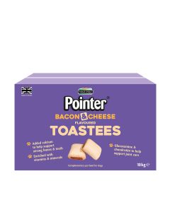 Pointer - Bacon & Cheese Toastees - 1 x 10kg