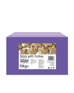 Pointer - Grain Free Turkey Stars - 1 x 10kg
