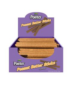Pointer - Peanut Butter Flavoured Sticks in CDU - 50 x 90g