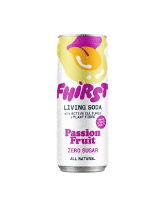 FHIRST - Passion Fruit Living Soda - 12 x 330ml