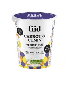 fiid - Carrot & Cumin Veggie Pot - 10 x 50g