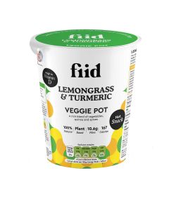 fiid - Lemograss & Tumeric Veggie Pot - 10 x 50g