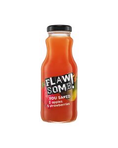 Flawsome! - Apple & Strawberry Cold-Pressed Juice (Bottle) - 12 x 250ml