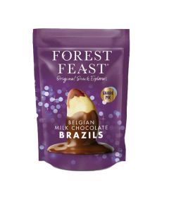 Forest Feast - Belgian Milk Chocolate Brazils Sharing Bag - 6 x 270g