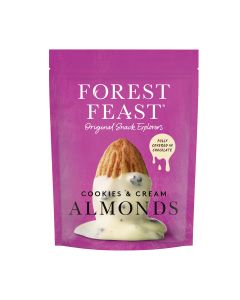 Forest Feast - Cookies & Cream Almonds - 8 x 120g