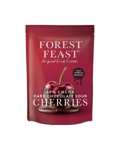 Forest Feast - 60% Cocoa Dark Chocolate Sour Cherries - 6 x 120g