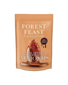 Forest Feast  - Salted Caramel Milk Chocolate Almonds - 8 x 120g