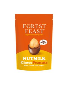 Forest Feast - NUTM!LK - Chocolate Peanuts Share  - 6 x 110g