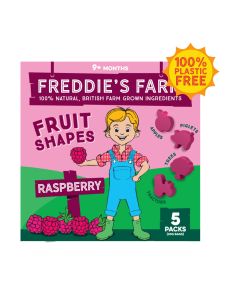 Freddie's Farm - Fruit Shapes - Multipack - Raspberry - 5 x 100g