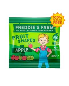 Freddie's Farm - Apple Fruit Shapes (in CDU box) - 16 x 20g