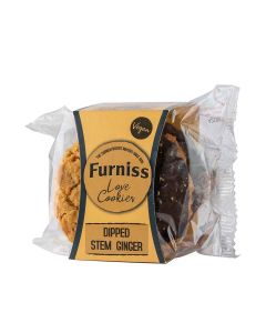 Furniss Love Cookies  - Dipped Stem Ginger Cookies - 12 x 200g